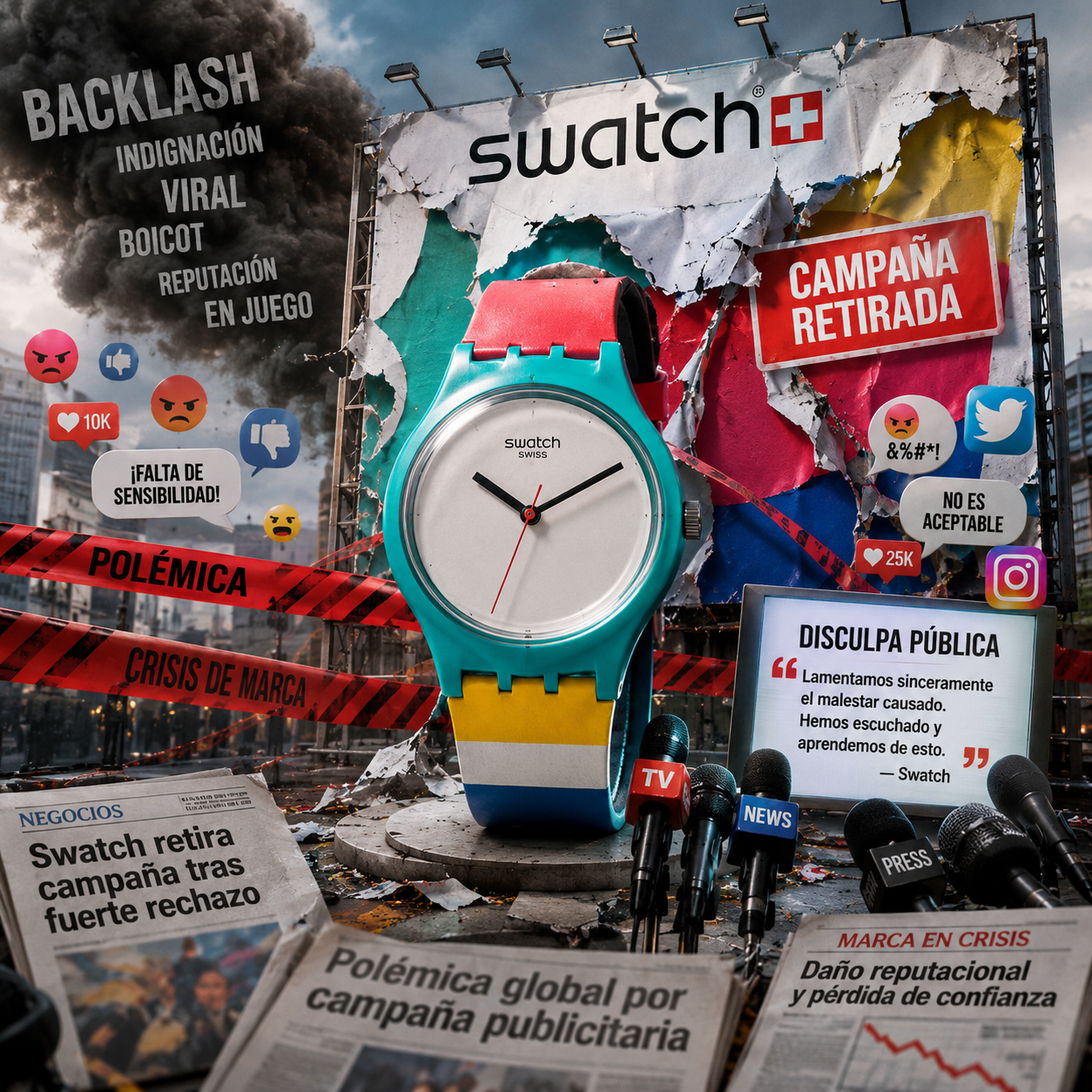 La pifia de Swatch