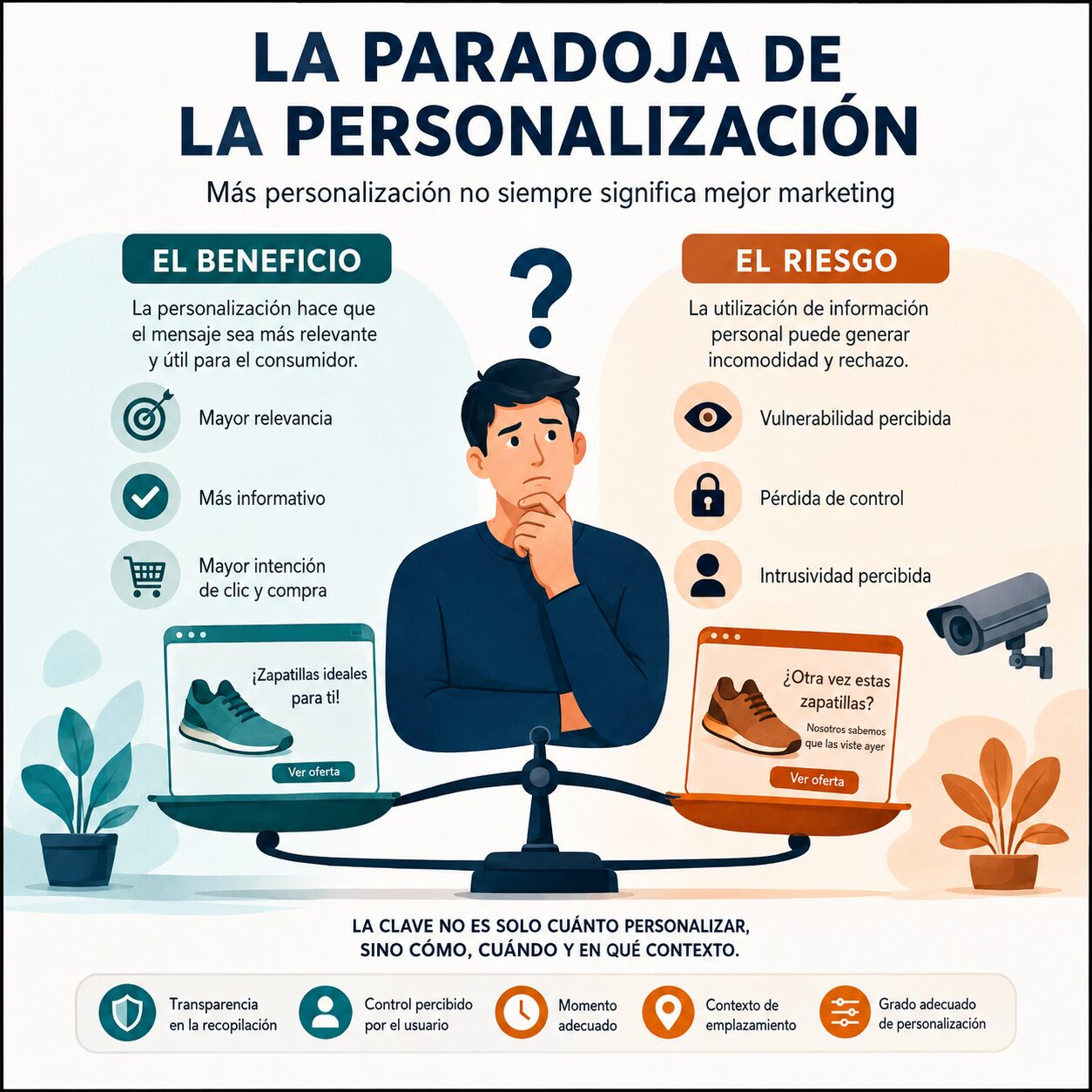 Cuando conocer demasiado al consumidor reduce la eficacia del marketing